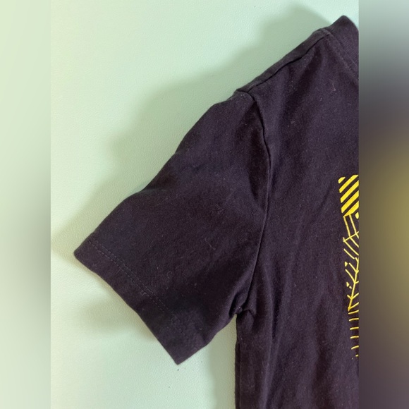 Old Navy Jurassic Park Black & Neon T-Shirt, Toddler Girl size 5T, T-Rex Shirt - Picture 3 of 6